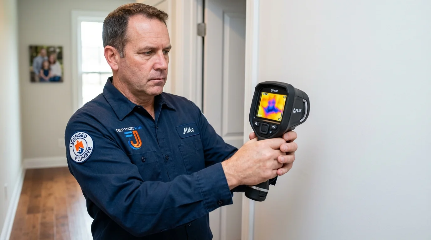 Thermal imaging leak detection by Johns Plumbing LLC in Glenwood Springs